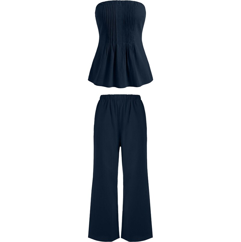 Imily Bela Nohavicový kostým námornícka modrá 68325272