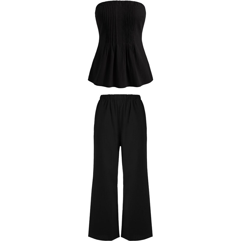 Imily Bela Nohavicový kostým čierna 68325286