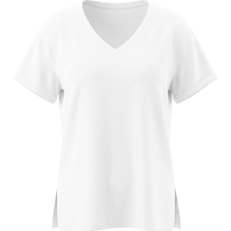 Imily Bela Oversize tričko biela 68325375