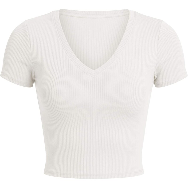 Imily Bela Tričko šedobiela 68325403