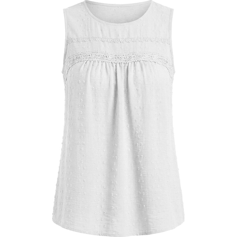 Imily Bela Top šedobiela 68325450