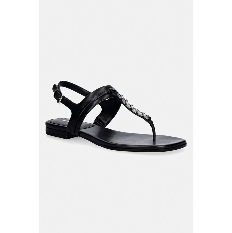 MICHAEL Michael Kors sandále na plochom podpätku dámske kožené Marcia 68313599