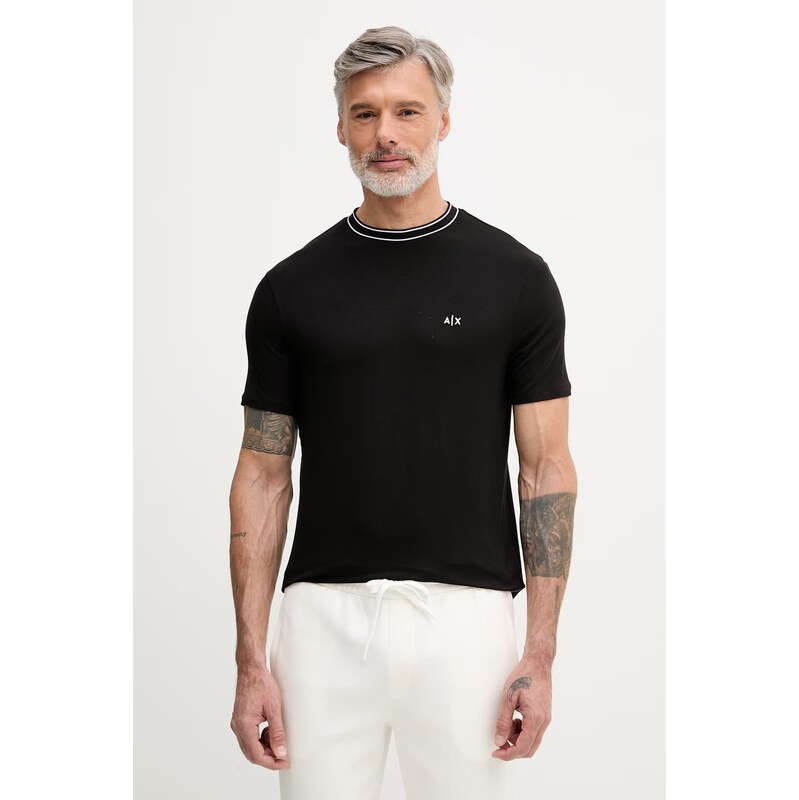 Armani Exchange tričko pánske s viskózou 68313616