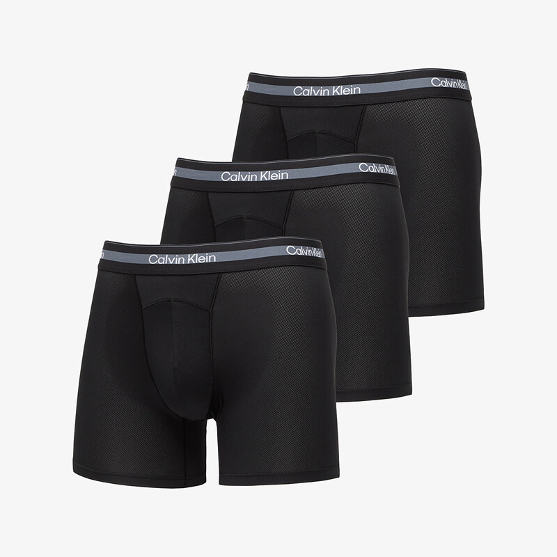 Boxerky Calvin Klein Boxer Brief 3-Pack Black S 68442964