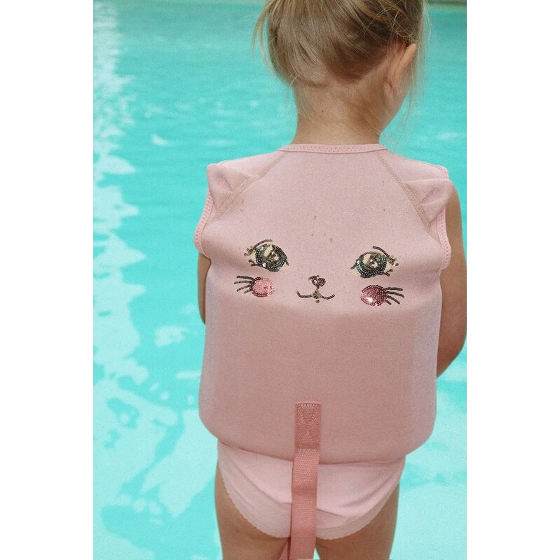 Detská plavecká vesta Konges Sløjd KITTY SWIM VEST 68322448