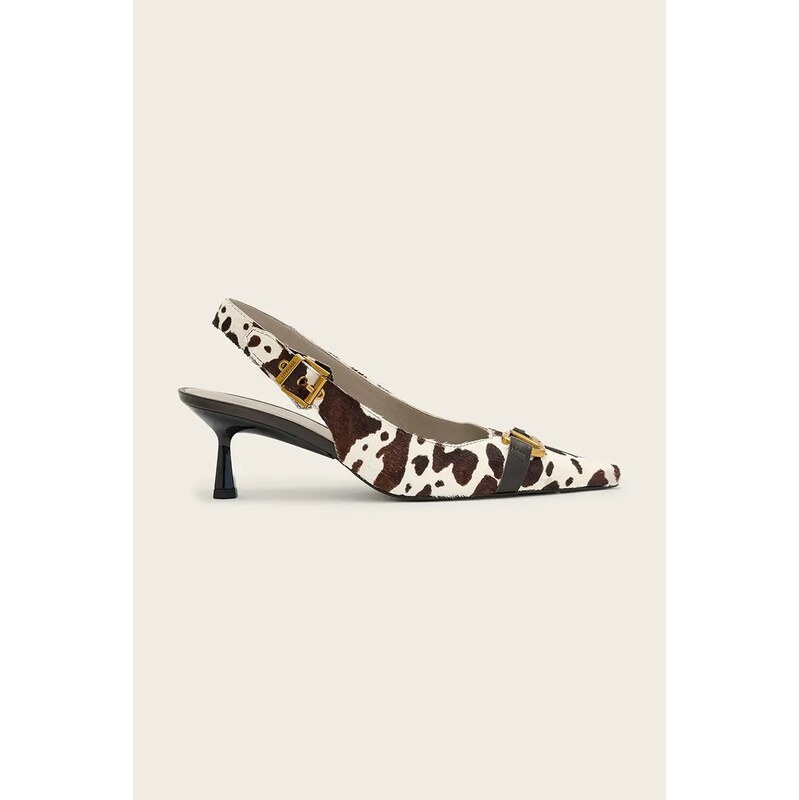 AllSaints lodičky kožené Hera Slingback Shoe 68336494