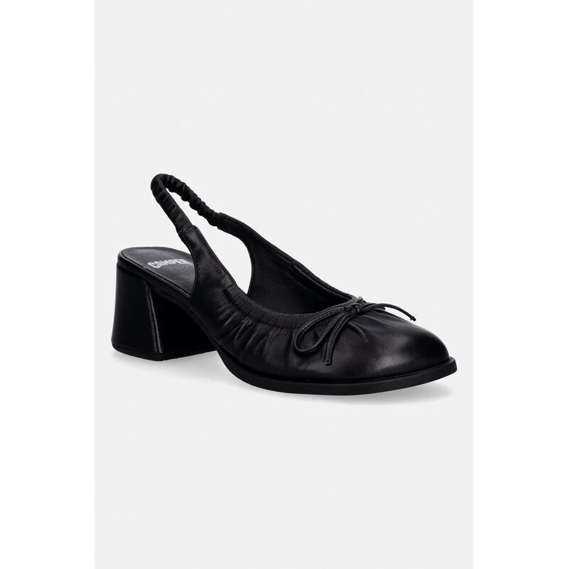 Camper lodičky s otvorenou pätou kožené Kora 68336606