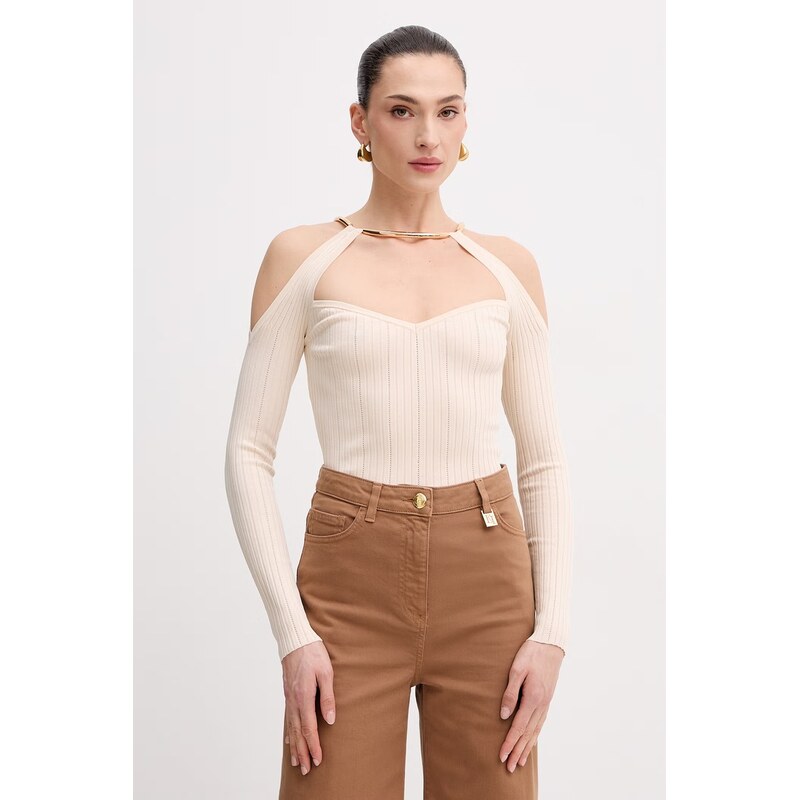 Dámsky sveter s viskózou Elisabetta Franchi 68323521