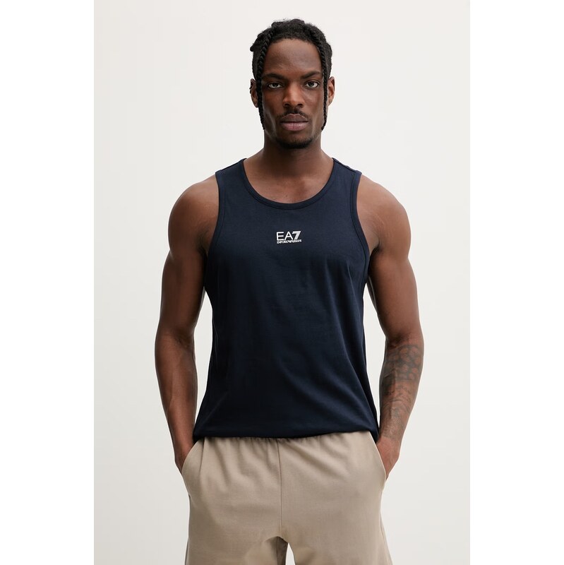 Pánsky bavlnený top EA7 Emporio Armani 68323532