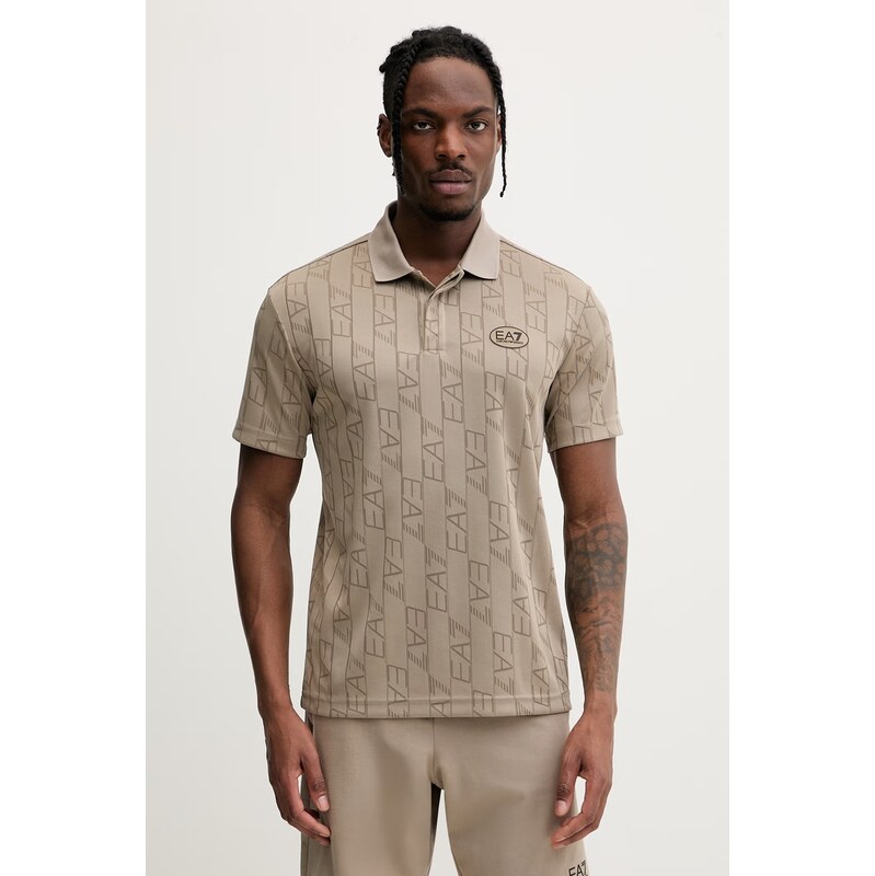 Pánske bavlnené tričko EA7 Emporio Armani 68323535