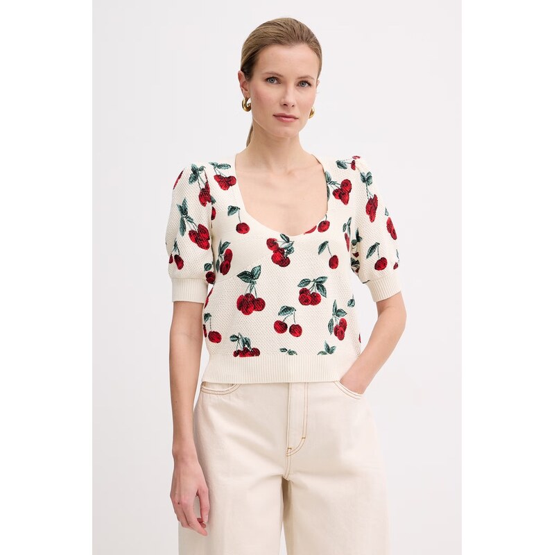 Twinset dámsky bavlnený sveter 68323575