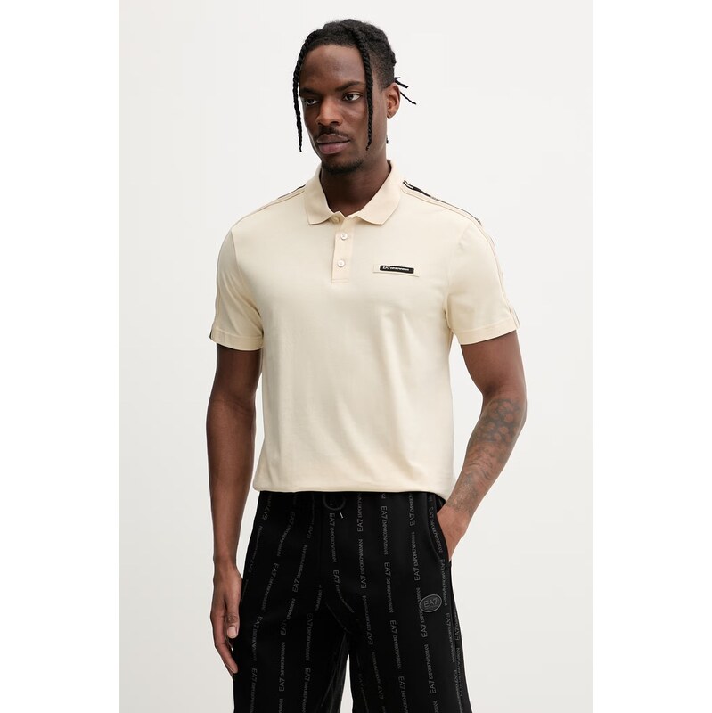 Pánske bavlnené tričko EA7 Emporio Armani 68323574