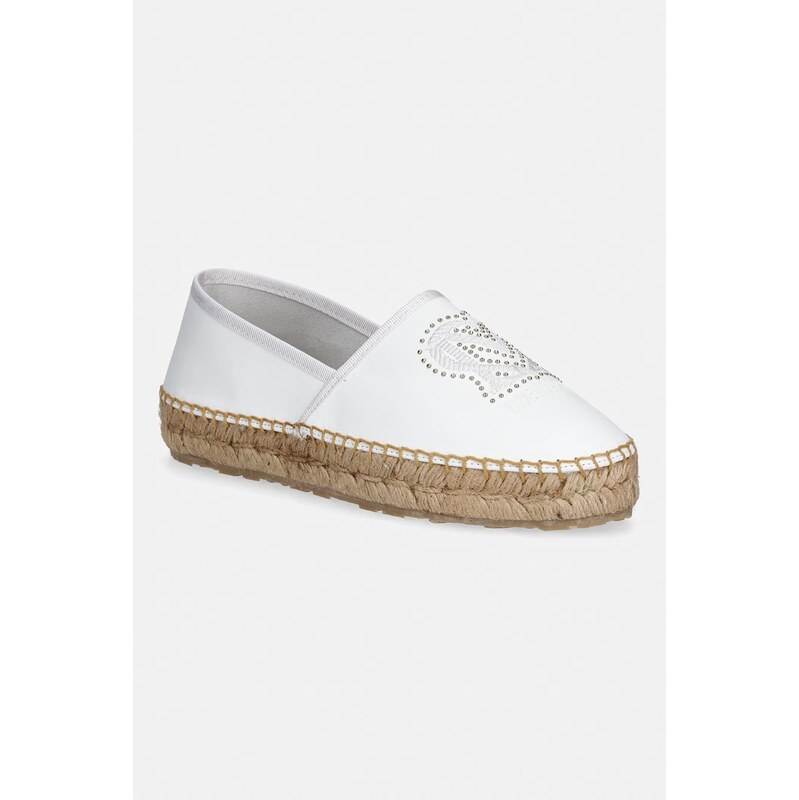 Love Moschino espadrilky dámske kožené 68323664