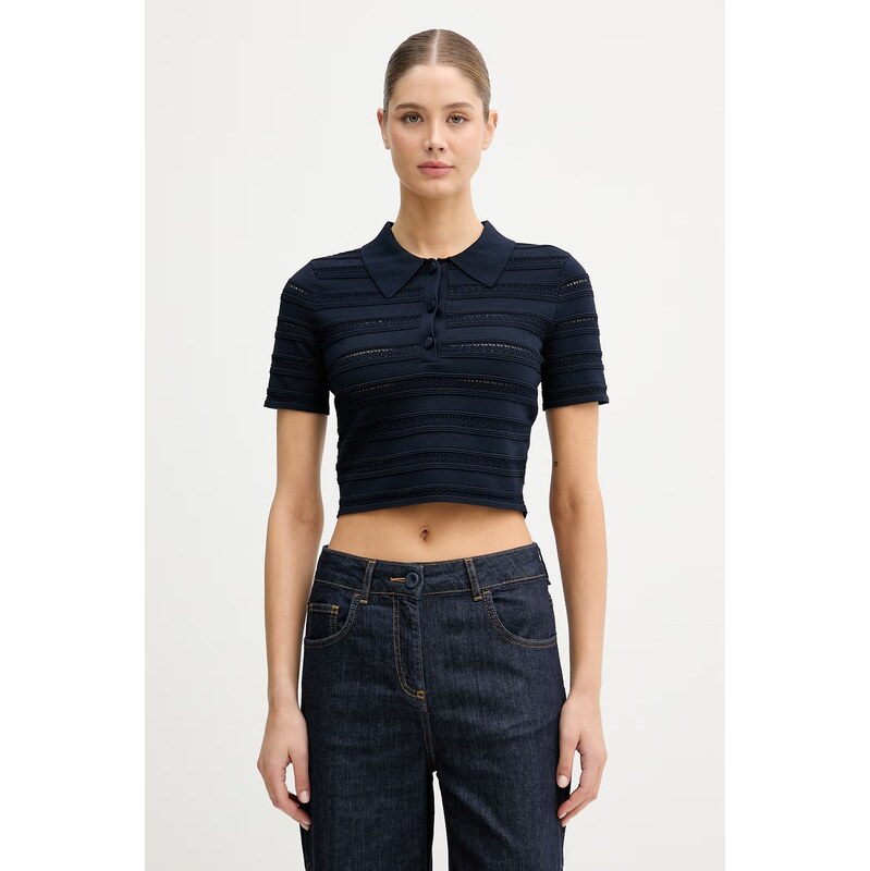Blugirl Blumarine polo tričko dámske s viskózou 68323669