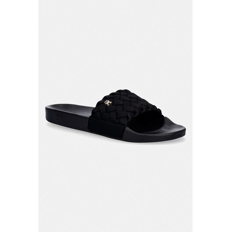 Tommy Hilfiger šľapky dámske TH BRAIDED POOL SLIDE 68323707