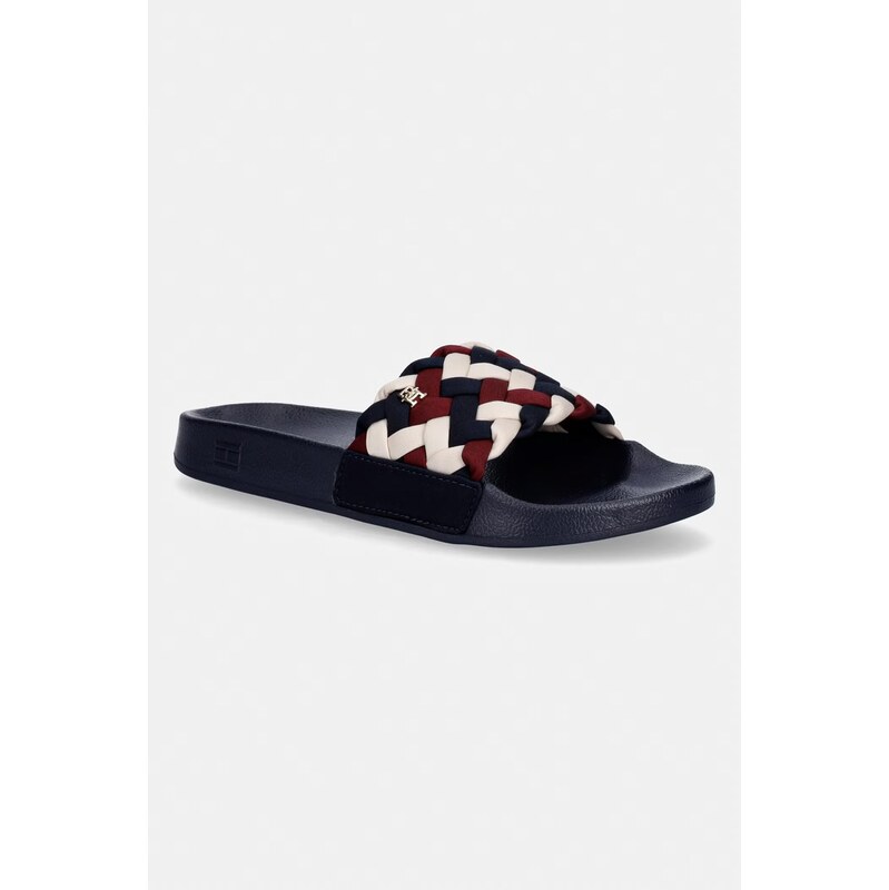 Tommy Hilfiger šľapky dámske TH BRAIDED POOL SLIDE 68323706