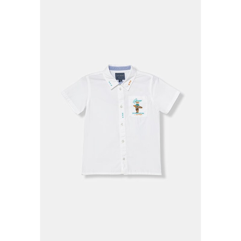 Guess košeľa detská bavlnená 68323839