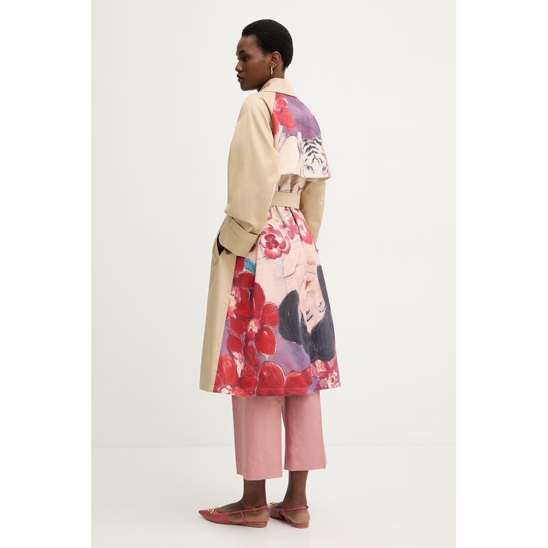 Bavlnený kabát Weekend Max Mara SNINFA 67636673