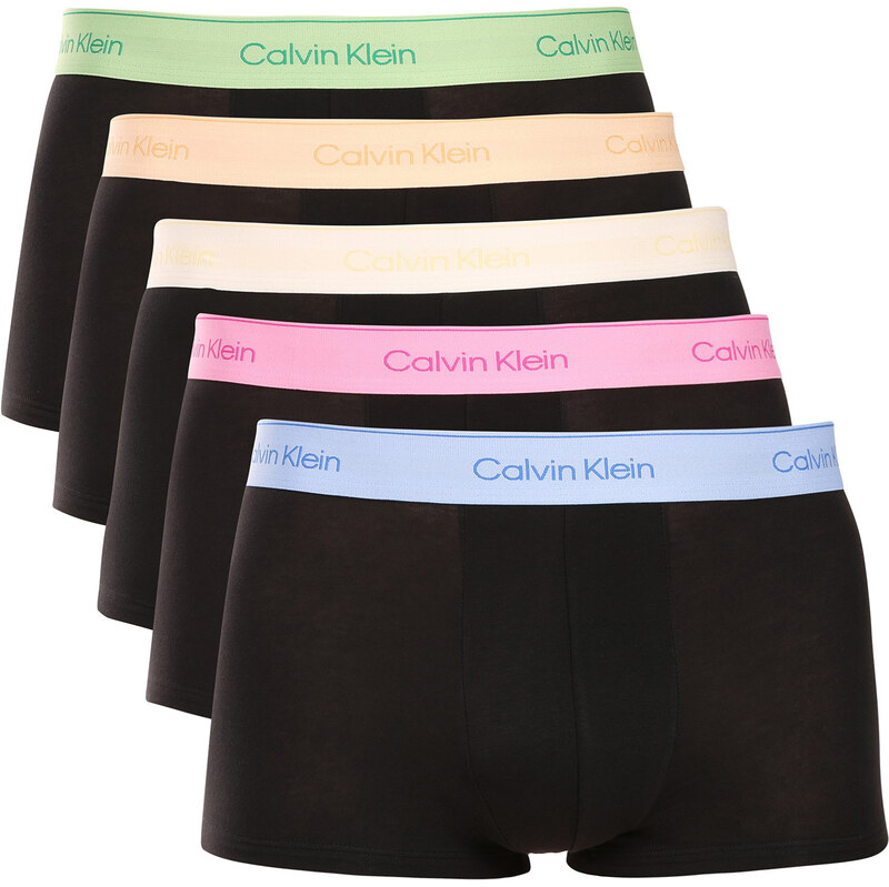 5PACK pánske boxerky Calvin Klein čierne (NB4550-4X4) 68325730