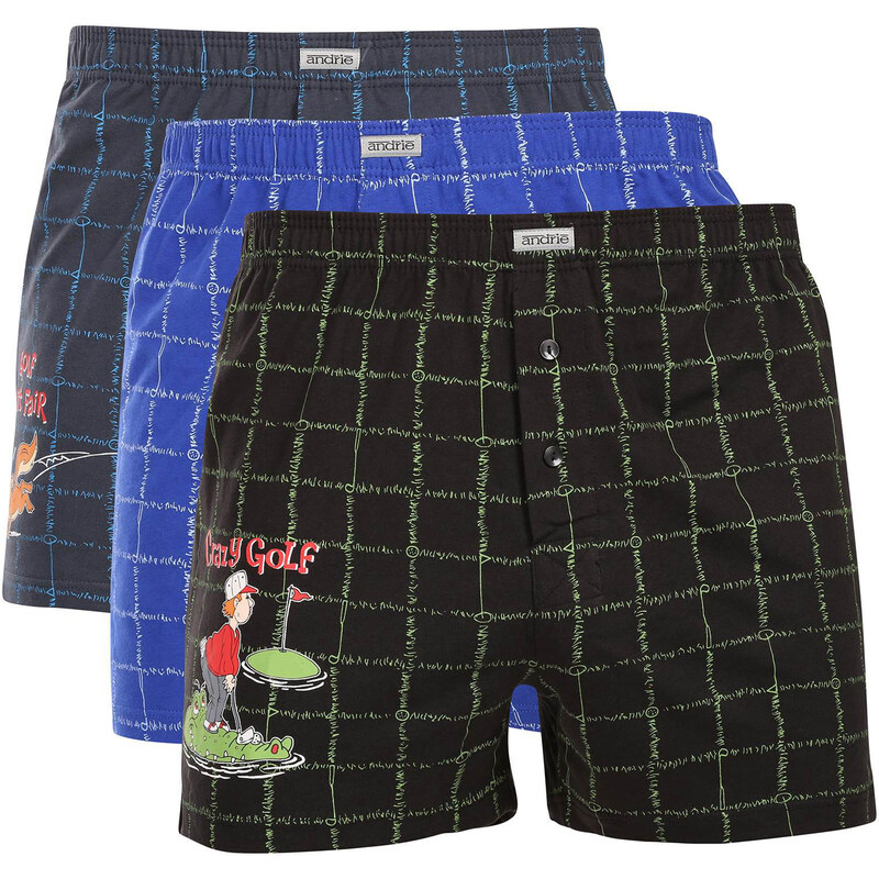 3PACK Pánske trenky Andrie viacfarebné (PS 5900) 68325732