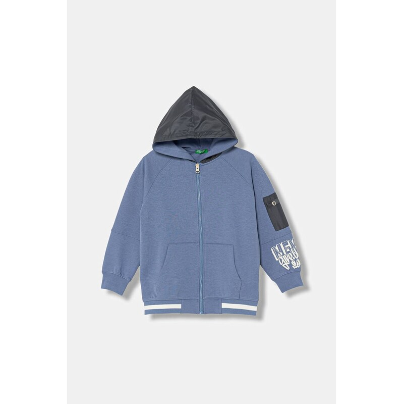 Detská mikina s bavlnou United Colors of Benetton 68336607