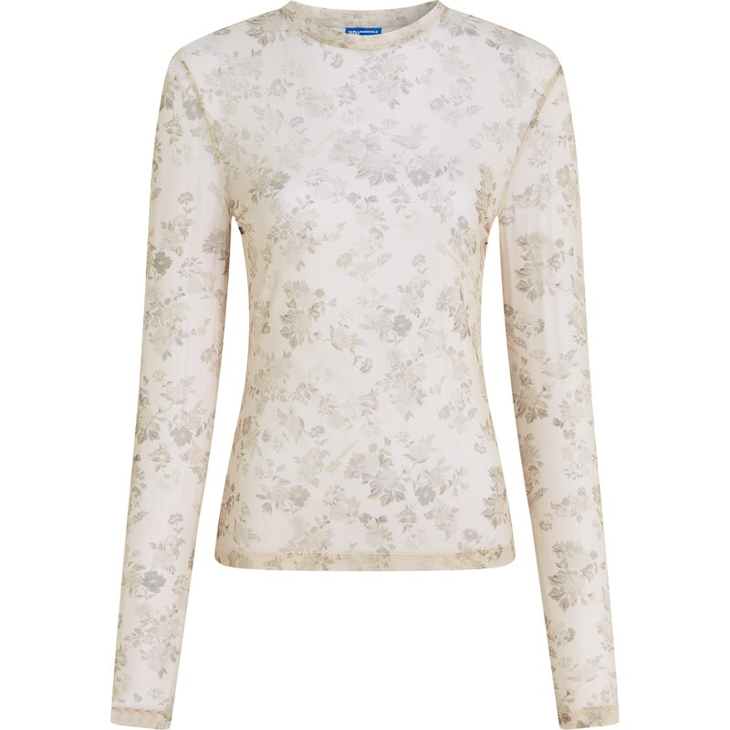 KARL LAGERFELD JEANS Tričko béžová / svetlobéžová / tmavobéžová 67369260