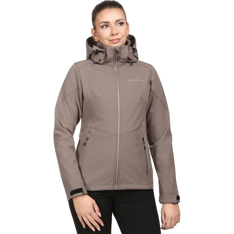 ALPINE PRO - HOORA 2 DÁMSKA SOFTSHELLOVÁ BUNDA S MEMBRÁNOU 67745648