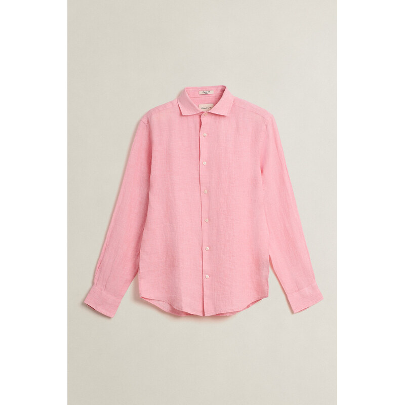 KOŠEĽA GANT REG LINEN SHIRT WASHED PINK 67313166