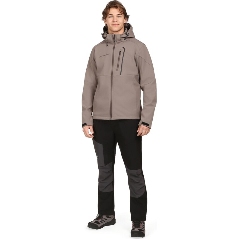 ALPINE PRO - HOOR 2 PÁNSKA SOFTSHELLOVÁ BUNDA S MEMBRÁNOU 67745725
