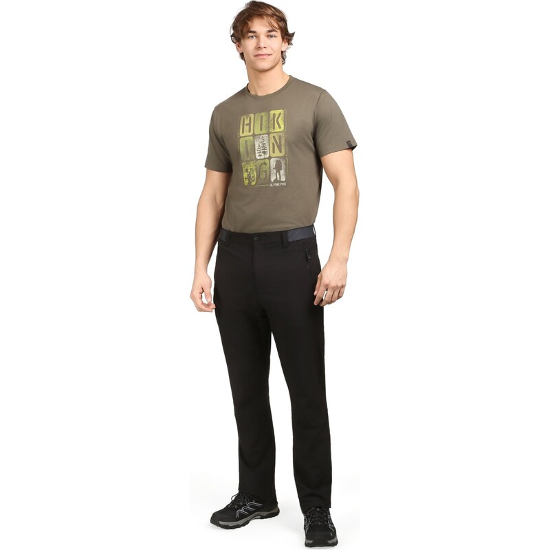 ALPINE PRO - RAMEL 2 PÁNSKE RÝCHLOSCHNÚCE NOHAVICE S COOL DRY 67745737