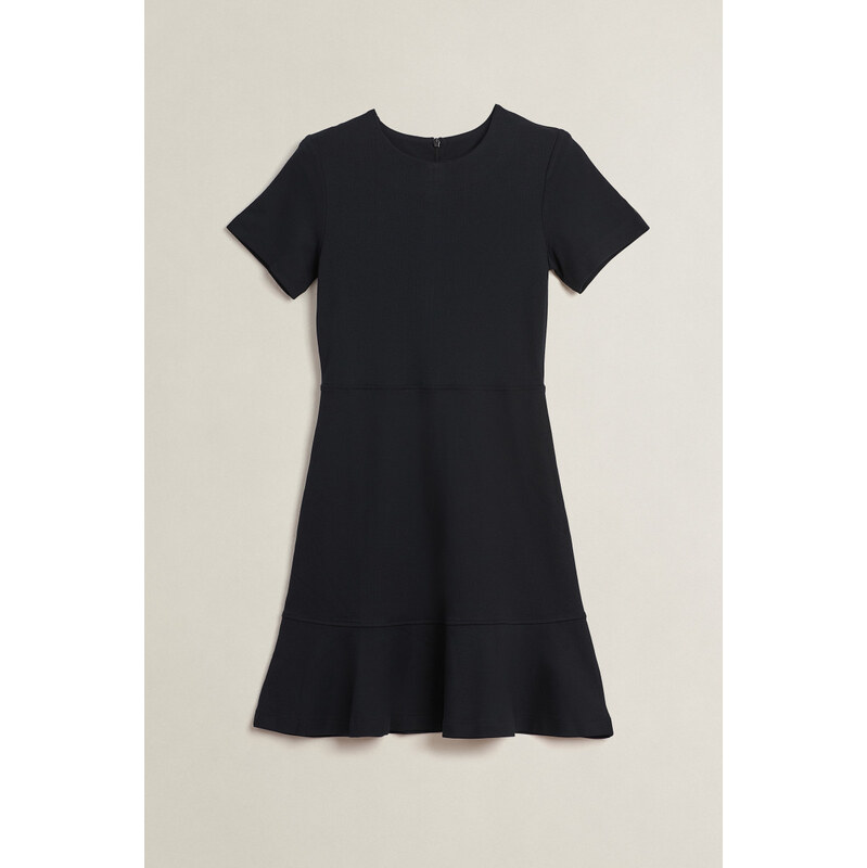 Šaty gant flare ss jersey dress black 68328628