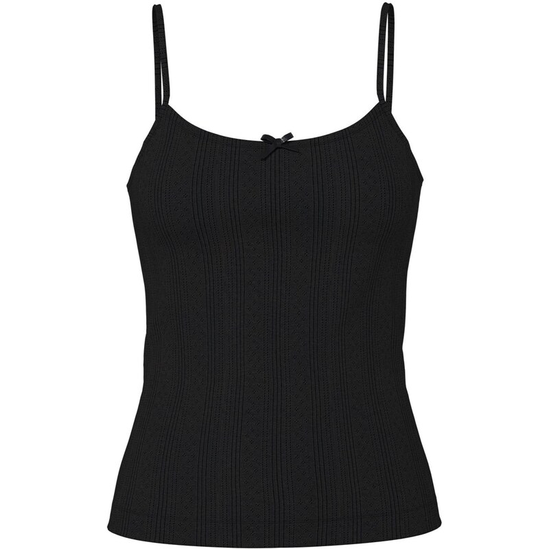 PIECES Top čierna 68382129