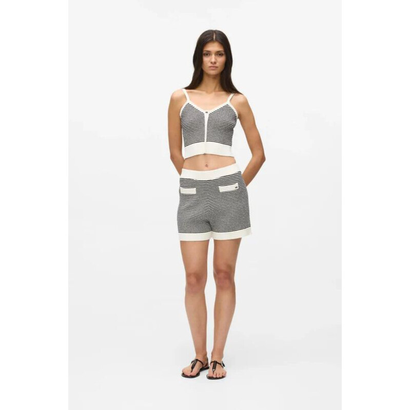E-shop ŠORTKY KARL LAGERFELD IKON STRIPED KNIT SHORTS