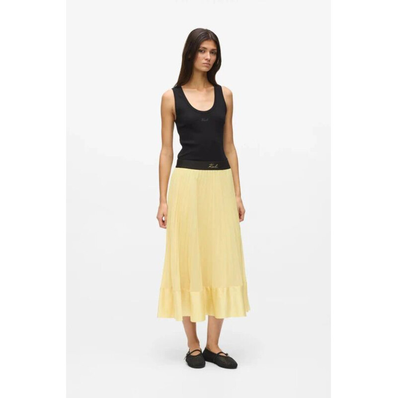 SUKŇA KARL LAGERFELD PLEATED SKIRT 68328586