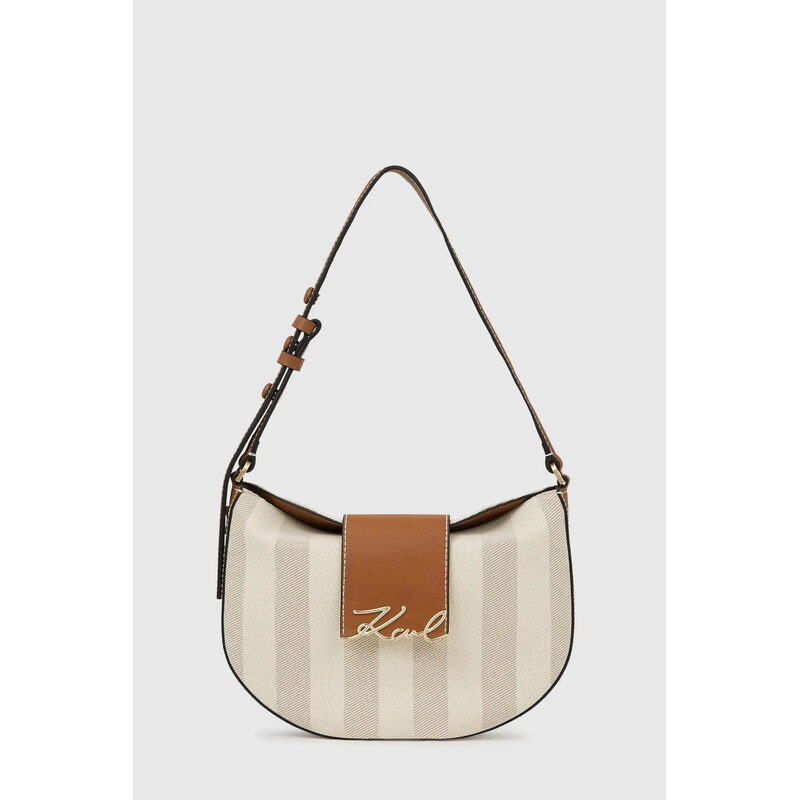 KABELKA KARL LAGERFELD K/SIGNATURE FLAP SHB HERR CNV 68328600