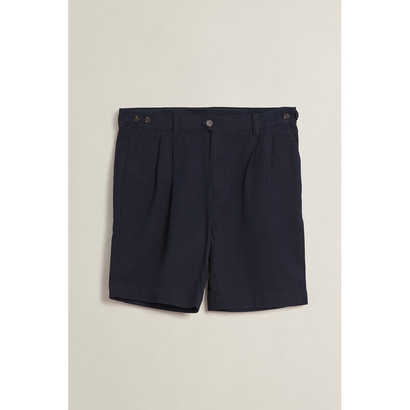 ŠORTKY GANT REL LIGHT CANVAS CHINO SHORTS EVENING BLUE 67768193