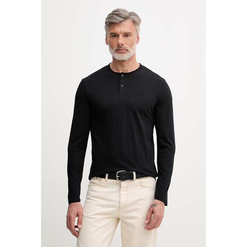 United Colors of Benetton tričko s dlhým rukávom pánske bavlnené 68336610