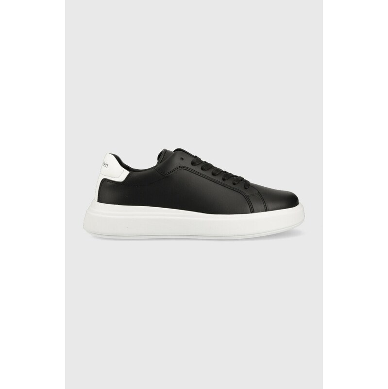 Kožené tenisky Calvin Klein LOW TOP LACE UP LTH 58145510