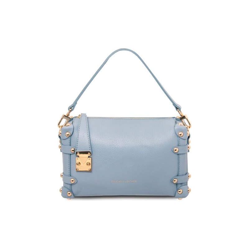 Mäkká kožená kabelka Praline Tuscany Leather 68336876
