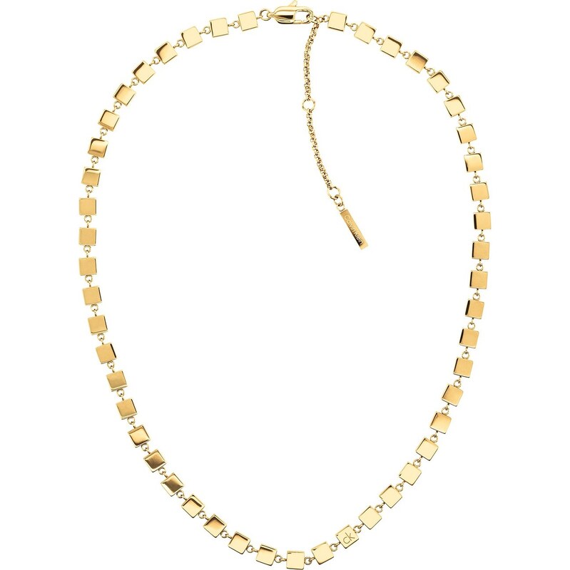 Calvin Klein Dámsky pozlátený náhrdelník Geometric 35000846 68337034