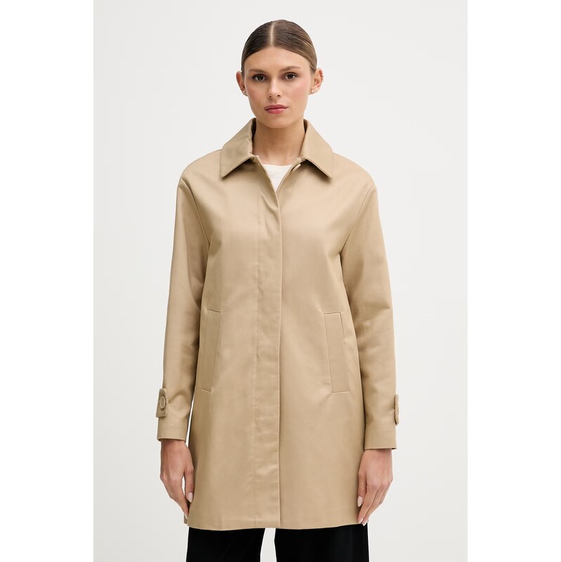 United Colors of Benetton kabát dámsky s bavlnou 68374877