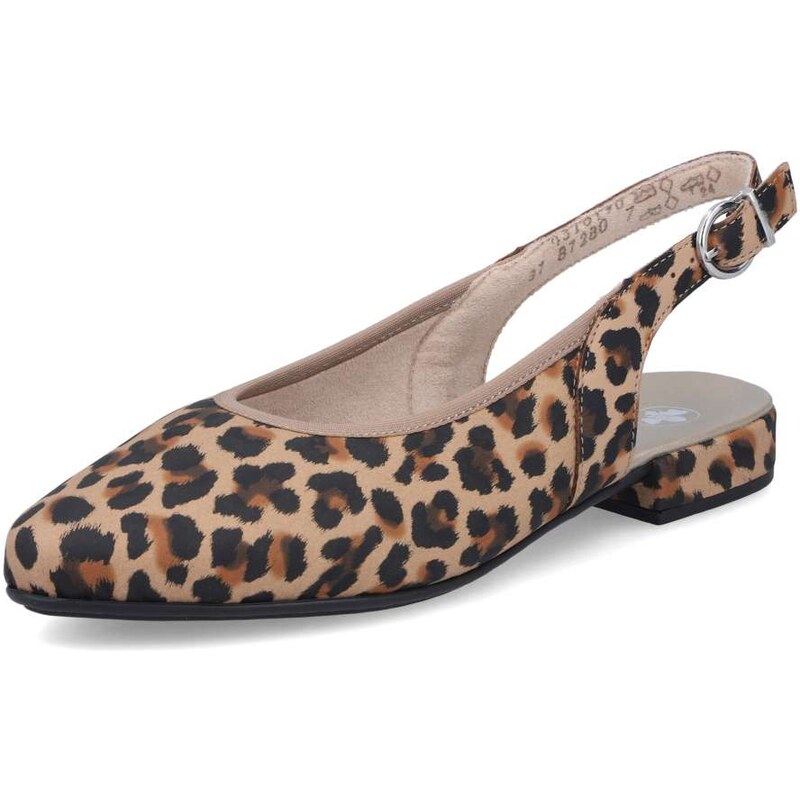 Dámske lodičky RIEKER 43161-90 béžová S6 68344666