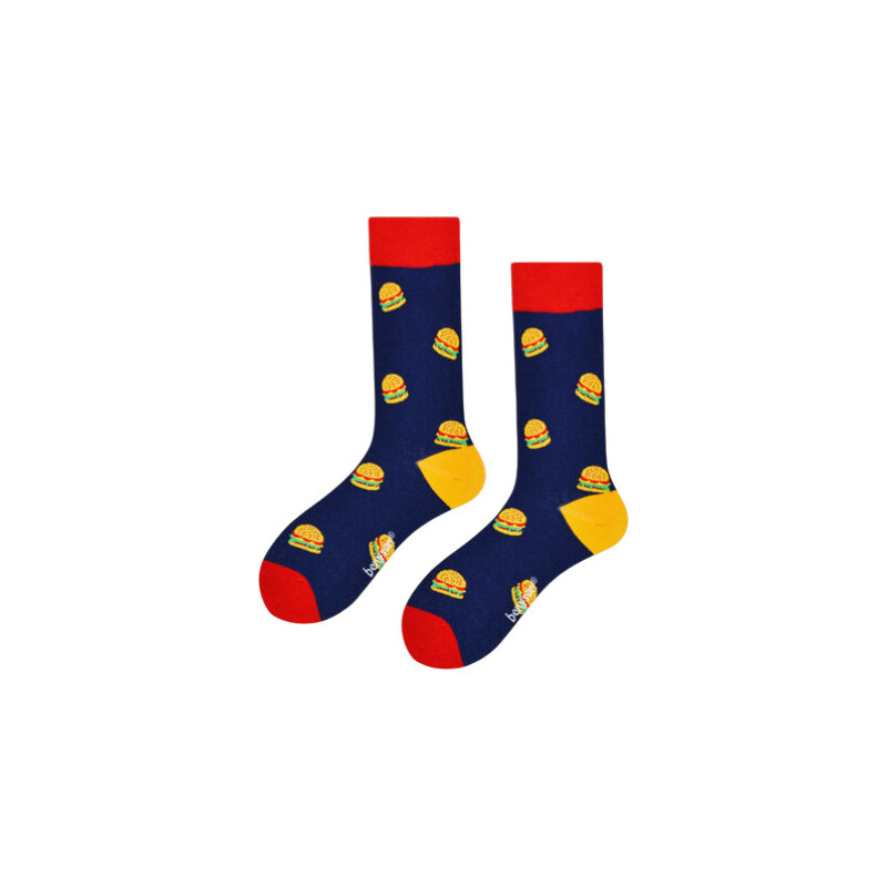 Ponožky Benysøn vysoké hamburger (BENY-083) 35/40 68344611