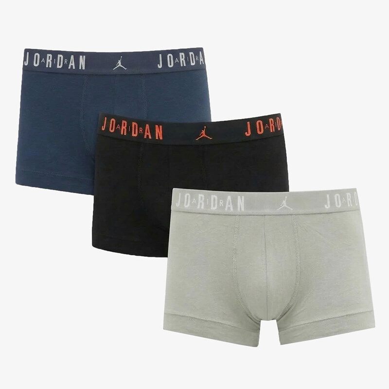 Boxerky Jordan JHM Mens Flight Cotton 3-Pack Tru Squadron Blue XXL 68362245