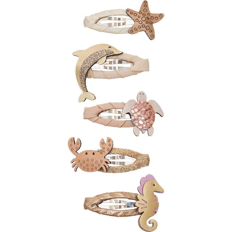 MIMI & LULA Sponky do vlasov Ocean Life Clic Clacs – set 4 ks 68362337