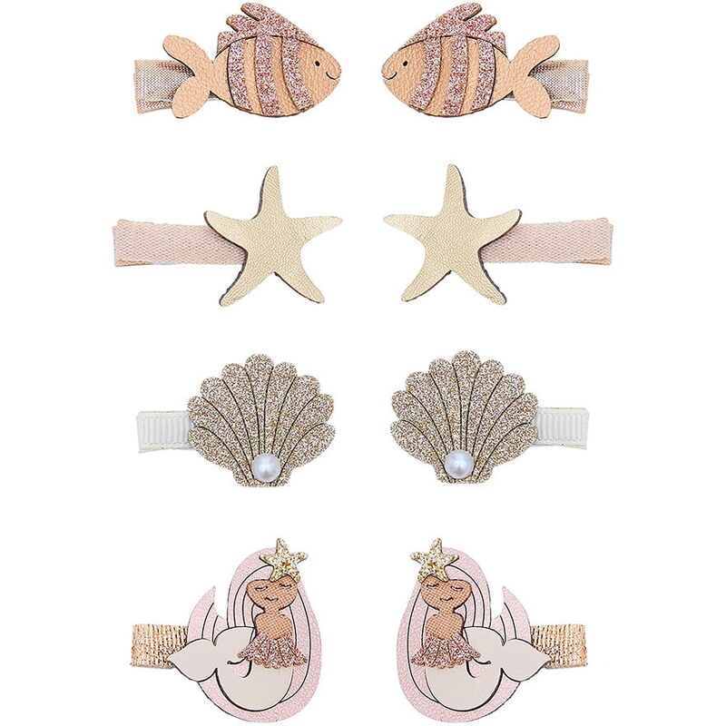 MIMI & LULA Sponky do vlasov Mermaid mini clips – sada 8 ks 68362328