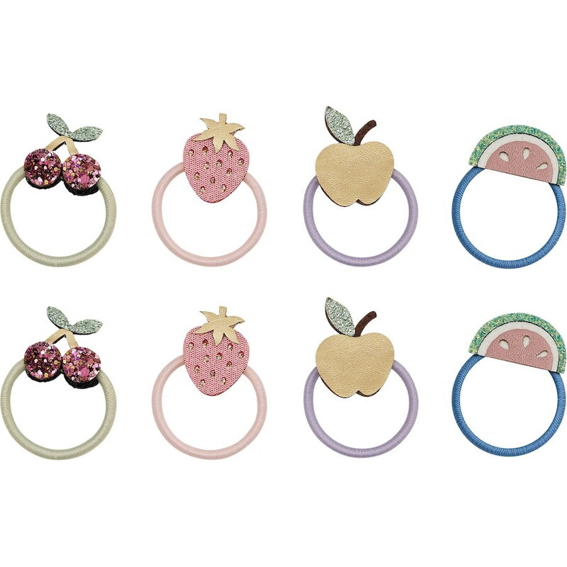MIMI & LULA Gumičky do vlasov Fruit salad mini – sada 8 ks 68362341