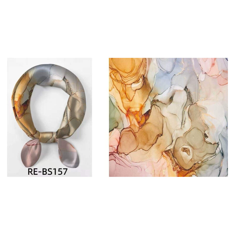 Katrins Fashion Šatka dámska mramor s hodvábom 68364102