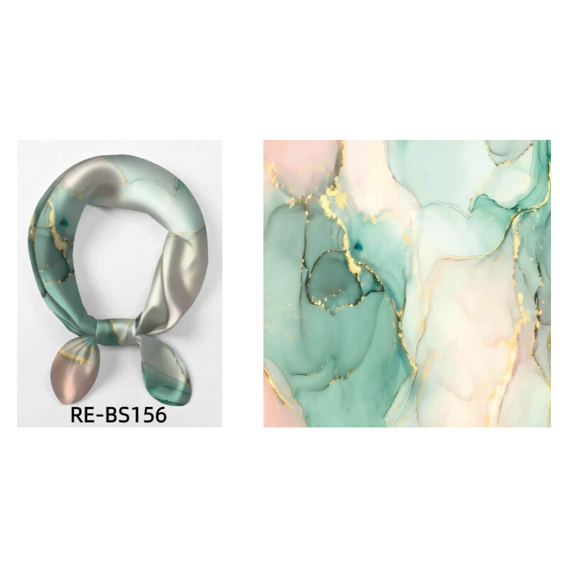 Katrins Fashion Šatka dámska mramor s hodvábom 68364105