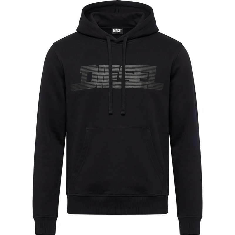 DIESEL Logo Black mikina 68364277